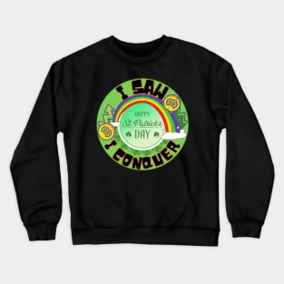 Crypto St Patrick's Day Crewneck Sweatshirt